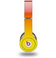 Skin Decal Wrap works with Original Beats Solo HD Headphones Smooth Fades Yellow Red Skin Only (HEADPHONES NOT INCLUDED)