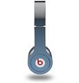 Skin Decal Wrap works with Original Beats Solo HD Headphones Smooth Fades Blue Dust Black Skin Only (HEADPHONES NOT INCLUDED)