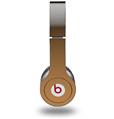 Skin Decal Wrap works with Original Beats Solo HD Headphones Smooth Fades Bronze Black Skin Only (HEADPHONES NOT INCLUDED)