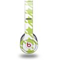 Skin Decal Wrap works with Original Beats Solo HD Headphones Houndstooth Sage Green Skin Only (HEADPHONES NOT INCLUDED)