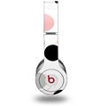 Skin Decal Wrap works with Original Beats Solo HD Headphones Lots of Dots Pink on White Skin Only (HEADPHONES NOT INCLUDED)