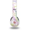 Skin Decal Wrap works with Original Beats Solo HD Headphones Neon Swoosh on White Skin Only (HEADPHONES NOT INCLUDED)