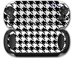 Houndstooth Black and White - Decal Style Skin fits Sony PS Vita