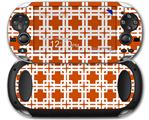 Boxed Burnt Orange - Decal Style Skin fits Sony PS Vita