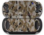 HEX Mesh Camo 01 Tan - Decal Style Skin fits Sony PS Vita
