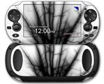 Lightning Black - Decal Style Skin fits Sony PS Vita