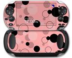 Lots of Dots Pink on Pink - Decal Style Skin fits Sony PS Vita