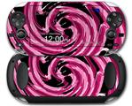 Alecias Swirl 02 Hot Pink - Decal Style Skin fits Sony PS Vita