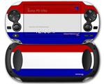 Red White and Blue - Decal Style Skin fits Sony PS Vita