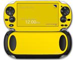 Solids Collection Yellow - Decal Style Skin fits Sony PS Vita