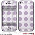 iPhone 4S Skin Boxed Lavender