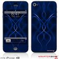 iPhone 4S Skin Abstract 01 Blue