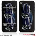 iPhone 4S Skin 2010 Camaro RS Blue Dark