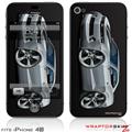 iPhone 4S Skin 2010 Camaro RS Silver