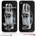 iPhone 4S Skin 2010 Camaro RS White