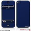iPhone 4S Skin Solids Collection Navy Blue