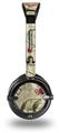 Flowers and Berries Red Decal Style Skin fits Skullcandy Lowrider Headphones (HEADPHONES  SOLD SEPARATELY)