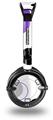 Lots of Dots Purple on White Decal Style Skin fits Skullcandy Lowrider Headphones (HEADPHONES  SOLD SEPARATELY)