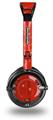 Stardust Red Decal Style Skin fits Skullcandy Lowrider Headphones (HEADPHONES  SOLD SEPARATELY)