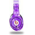 WraptorSkinz Skin Decal Wrap compatible with Original Beats Studio Headphones Triangle Mosaic Purple Skin Only (HEADPHONES NOT INCLUDED)