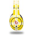 WraptorSkinz Skin Decal Wrap compatible with Original Beats Studio Headphones Squared Yellow Skin Only (HEADPHONES NOT INCLUDED)