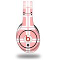 WraptorSkinz Skin Decal Wrap compatible with Original Beats Studio Headphones Squared Pink Skin Only (HEADPHONES NOT INCLUDED)