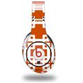 WraptorSkinz Skin Decal Wrap compatible with Original Beats Studio Headphones Boxed Burnt Orange Skin Only (HEADPHONES NOT INCLUDED)