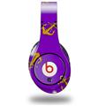 WraptorSkinz Skin Decal Wrap compatible with Original Beats Studio Headphones Anchors Away Purple Skin Only (HEADPHONES NOT INCLUDED)