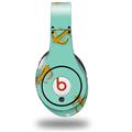 WraptorSkinz Skin Decal Wrap compatible with Original Beats Studio Headphones Anchors Away Seafoam Green Skin Only (HEADPHONES NOT INCLUDED)