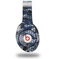 WraptorSkinz Skin Decal Wrap compatible with Original Beats Studio Headphones HEX Mesh Camo 01 Blue Skin Only (HEADPHONES NOT INCLUDED)