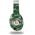 WraptorSkinz Skin Decal Wrap compatible with Original Beats Studio Headphones HEX Mesh Camo 01 Green Skin Only (HEADPHONES NOT INCLUDED)