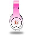 WraptorSkinz Skin Decal Wrap compatible with Original Beats Studio Headphones Smooth Fades White Hot Pink Skin Only (HEADPHONES NOT INCLUDED)
