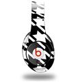 WraptorSkinz Skin Decal Wrap compatible with Original Beats Studio Headphones Houndstooth White Skin Only (HEADPHONES NOT INCLUDED)