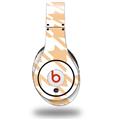 WraptorSkinz Skin Decal Wrap compatible with Original Beats Studio Headphones Houndstooth Peach Skin Only (HEADPHONES NOT INCLUDED)