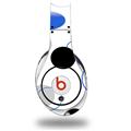WraptorSkinz Skin Decal Wrap compatible with Original Beats Studio Headphones Lots of Dots Blue on White Skin Only (HEADPHONES NOT INCLUDED)
