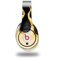 WraptorSkinz Skin Decal Wrap compatible with Original Beats Studio Headphones Metal Flames Yellow Skin Only (HEADPHONES NOT INCLUDED)