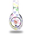 WraptorSkinz Skin Decal Wrap compatible with Original Beats Studio Headphones Pastel Hearts on White Skin Only (HEADPHONES NOT INCLUDED)
