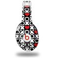 WraptorSkinz Skin Decal Wrap compatible with Original Beats Studio Headphones XO Hearts Skin Only (HEADPHONES NOT INCLUDED)