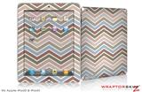 iPad Skin Zig Zag Colors 03 (fits iPad 2 through iPad 4)