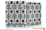 iPad Skin Squares In Squares (fits iPad 2 through iPad 4)