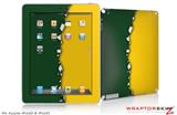 iPad Skin Ripped Colors Green Yellow (fits iPad 2 through iPad 4)