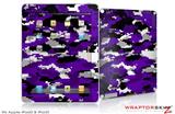 iPad Skin WraptorCamo Digital Camo Purple (fits iPad 2 through iPad 4)
