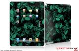 iPad Skin Skulls Confetti Seafoam Green (fits iPad 2 through iPad 4)