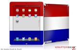 iPad Skin Red White and Blue (fits iPad 2 through iPad 4)