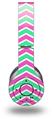 WraptorSkinz Skin Decal Wrap compatible with Original Beats Wireless Headphones Zig Zag Teal Green and Pink Skin Only (HEADPHONES NOT INCLUDED)