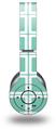 WraptorSkinz Skin Decal Wrap compatible with Original Beats Wireless Headphones Squared Seafoam Green Skin Only (HEADPHONES NOT INCLUDED)
