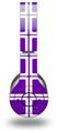 WraptorSkinz Skin Decal Wrap compatible with Original Beats Wireless Headphones Squared Purple Skin Only (HEADPHONES NOT INCLUDED)