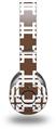 WraptorSkinz Skin Decal Wrap compatible with Original Beats Wireless Headphones Boxed Chocolate Brown Skin Only (HEADPHONES NOT INCLUDED)