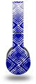 WraptorSkinz Skin Decal Wrap compatible with Original Beats Wireless Headphones Wavey Royal Blue Skin Only (HEADPHONES NOT INCLUDED)