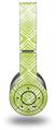 WraptorSkinz Skin Decal Wrap compatible with Original Beats Wireless Headphones Wavey Sage Green Skin Only (HEADPHONES NOT INCLUDED)